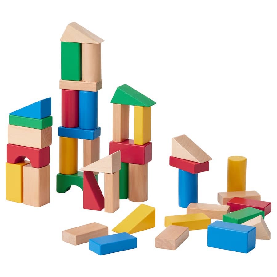 UNDERHÅLLA Ikea (40-piece wooden building block)